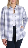 Jachs Girlfriend Women's Super Soft Feel Flannel Shirt
