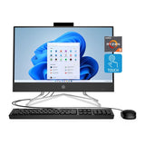HP All-in-One Desktop 22", Touch, Ryzen 3 3250U, 8GB RAM, 1TB HDD, White, Windows 11 Home, 22-df0023w