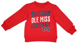 NCAA UM University of Mississippi Love My Ole Miss Rebels Toddlers' Crew Neck Fleece