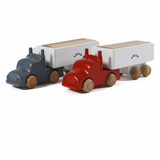 Montessori 2-in-1 Play Wooden Truck with Blocks for Hands-on Learning (Ages 3+)
