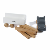 Montessori 2-in-1 Play Wooden Truck with Blocks for Hands-on Learning (Ages 3+)