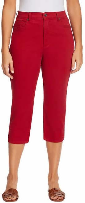 Gloria Vanderbilt Women's Amanda Imported & Versatile Capris | Tapered Style