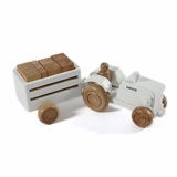 Montessori 2-in-1 Tractor & Block Set for Hands-on Learning (Ages 3+)