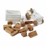 Montessori 2-in-1 Tractor & Block Set for Hands-on Learning (Ages 3+)