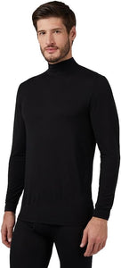 32 Degrees Men's Lightweight Baselayer Mock Top | Form Fitting | Long Sleeve |4-Way Stretch | Thermal