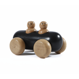 Wooden Sausage Car with Two Peg Dolls – Montessori Toy for Toddlers (Ages 3+)