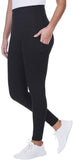 Kirkland Signature Women's Stretch Moisture Wicking Brushed Legging with Pockets