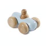 Wooden Sausage Car with One Peg Doll – Montessori Toy for Toddlers (Ages 3+)