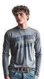 NCAA Oral Roberts University Men's Heather Crew Neck Tee