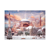 AMAZING PUZZLES 1000 Piece Jigsaw Puzzle for Kids and Adults 19x27in Poster Included - Hagia Sophia