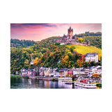 AMAZING PUZZLES 1000 Piece Jigsaw Puzzle for Kids and Adults 19x27in Poster Included - Cochem, Germany