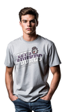 NCAA JMU James Madison University Men's Lets Go Dukes Heather Crew Neck Tee