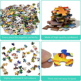 AMAZING PUZZLES 1000 Piece Jigsaw Puzzle for Kids and Adults 19x27in - Kaaba, Makkah