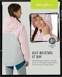 Eddie Bauer Girls' Rain Jacket - Lone Peak Waterproof 3 in 1 Insulated Windbreaker Coat with Removable Fleece Lining (5-20), Size 14-16, Soft Pink