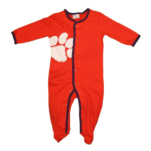 NCAA University of Iowa Hawkeyes Baby Zip Romper