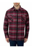 Jachs New York Men's 2 Pack Thermal and Brawny Flannel Shirt