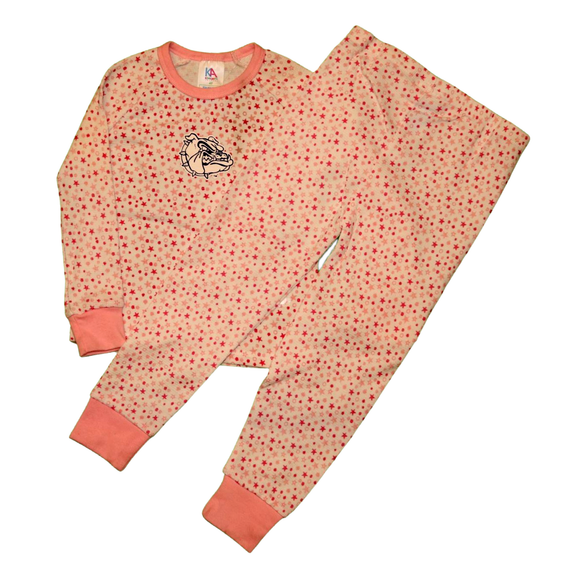 NCAA Gonzaga Bulldogs Baby Girls’ 2-Piece Long Sleeve Shirt & Pants Set