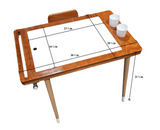 Horizon Education Kids Sensory Activity Table with Two Storage Bins, Chair, Wooden Art Table for Toddlers and Preschool