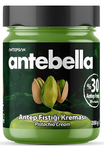 Antebella Pistachio Nut Butter, 30% Pistachio, Spread for Bread, Kunafah, Dubai Chocolate Bars, No Palm Oil, 200gr/7.06oz