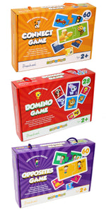 Horizon Educational Puzzle Brain Building Blocks Toy for Children Ages 2+ - Bundle