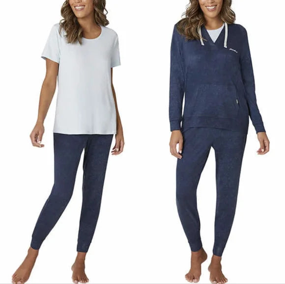 Eddie Bauer Ladies' 3-Piece Hacci Lounge Set