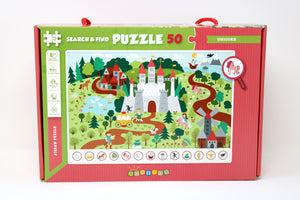 Horizon Puzzle 50 Unicorn Attention and Skill Abilities Puzzle for Children Ages 3-6