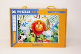Horizon Puzzle 50 Wild Animals Attention and Skill Abilities Puzzle for Children Ages 3-6