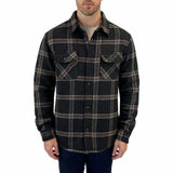 Jachs New York Men's Wool Blend Sherpa Lined Shirt Jacket