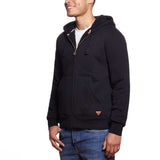 Weatherproof Vintage Men's Fleece Lined Hoodie Full Zip Jacket