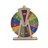 Wheel of Emotions – Montessori Wooden Feelings Chart for Kids (English, Spanish) Ages 3+