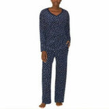 Nautica Women's 2 Piece Cozy Fleece Pajama Sleepwear Set