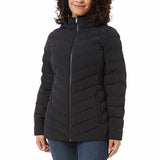 32 DEGREES Women's Full Zip Water Resistant Power Tech Jacket with Fixed Hood