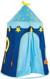 J'Adore Stars Wishes Play Tent 43.3 X 63 inches - Blue