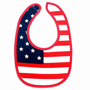 3PACK American Flag Waterproof Baby Bib