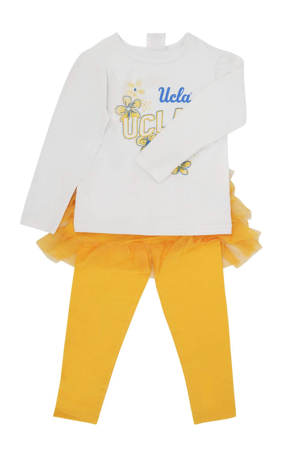 NCAA UCLA Bruins Toddlers Girls 2 Piece Body Suits