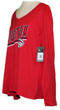 RussellApparel NCAA University of Houston Women's Long Sleeves V-Neck Shirt