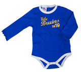 NCAA UCLA Bruins 3 Piece Raglan Romper Infant Toddler Dress