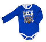 NCAA UCLA Bruins 3 Piece Raglan Romper Infant Toddler Dress