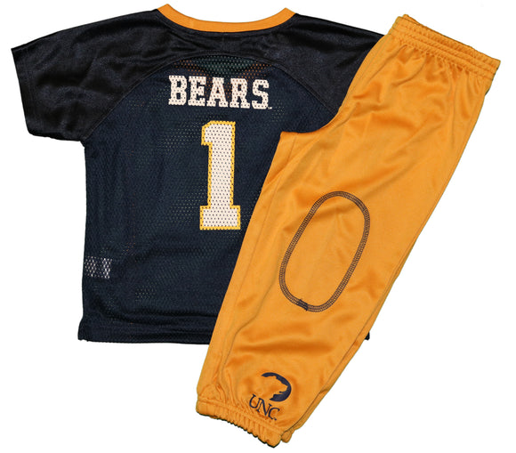 NCAA UNC Northern Colorado Bears Toddler’s Short Sleeve Jersey & Pants Set