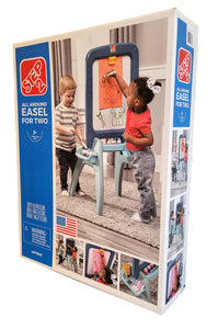 Easel Kids Standing All Around Two Use Step2 Multi Chalkboard