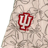 NCAA IU Indiana University Hoosiers Infant Toddler 2-Piece Cap Sleeves Dress with Bloomer Set