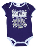 Pro Edge JMU James Madison University Baby Fan Gear 3pc Bodysuit