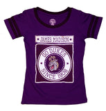 NCAA JMU James Madison University Girls' Scoop Neck Tee