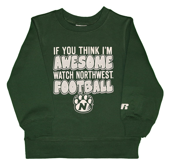 NCAA NMSU Northwest Missouri State University Bearcats Crew Neck Fleece