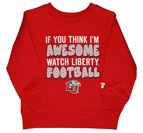 NCAA LU Liberty University Toddlers' Crew Neck Fleece