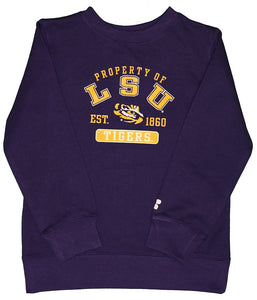 RussellApparel NCAA Louisiana State University Infants/Toddlers Crew Neck Fleece