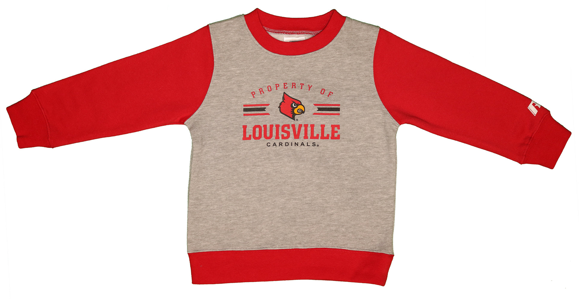 University of Louisville Cardinals Crewneck Sweatshirt | Champion | Black | 2XLarge