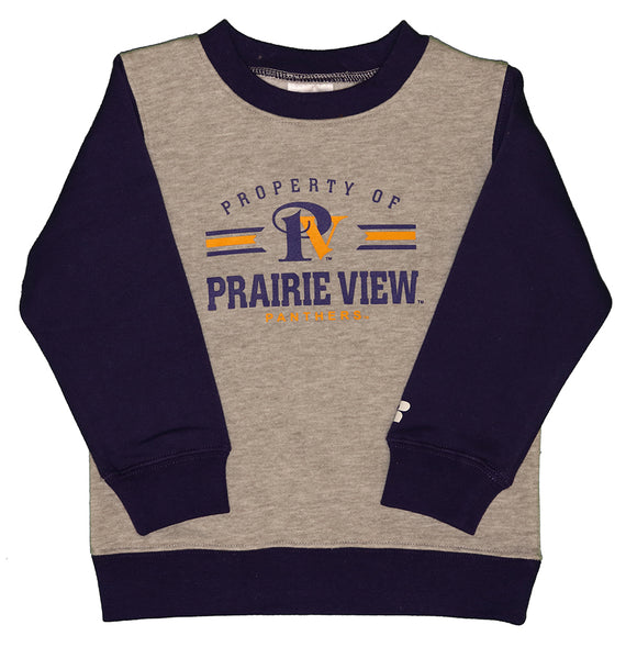 NCAA Prairie View A&M University  Property of Panthers Infants/Toddlers Crew Neck Fleece
