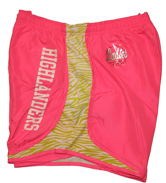 NCAA RU Radford University Highlanders Women's Woven Running Shorts