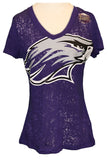 NCAA UWW University of Wisconsin-Whitewater Warhawks Women's Scoop Neck Tee